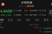 中東股市大跌，沙特阿美暴跌900億美元！