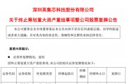 一A股重大資產(chǎn)重組，“黃了”！